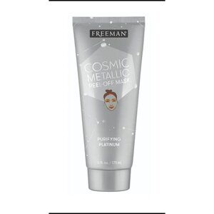 Freeman Cosmic Metallic Peel Off Mask 6 fl oz. Purifying Platinum. New!